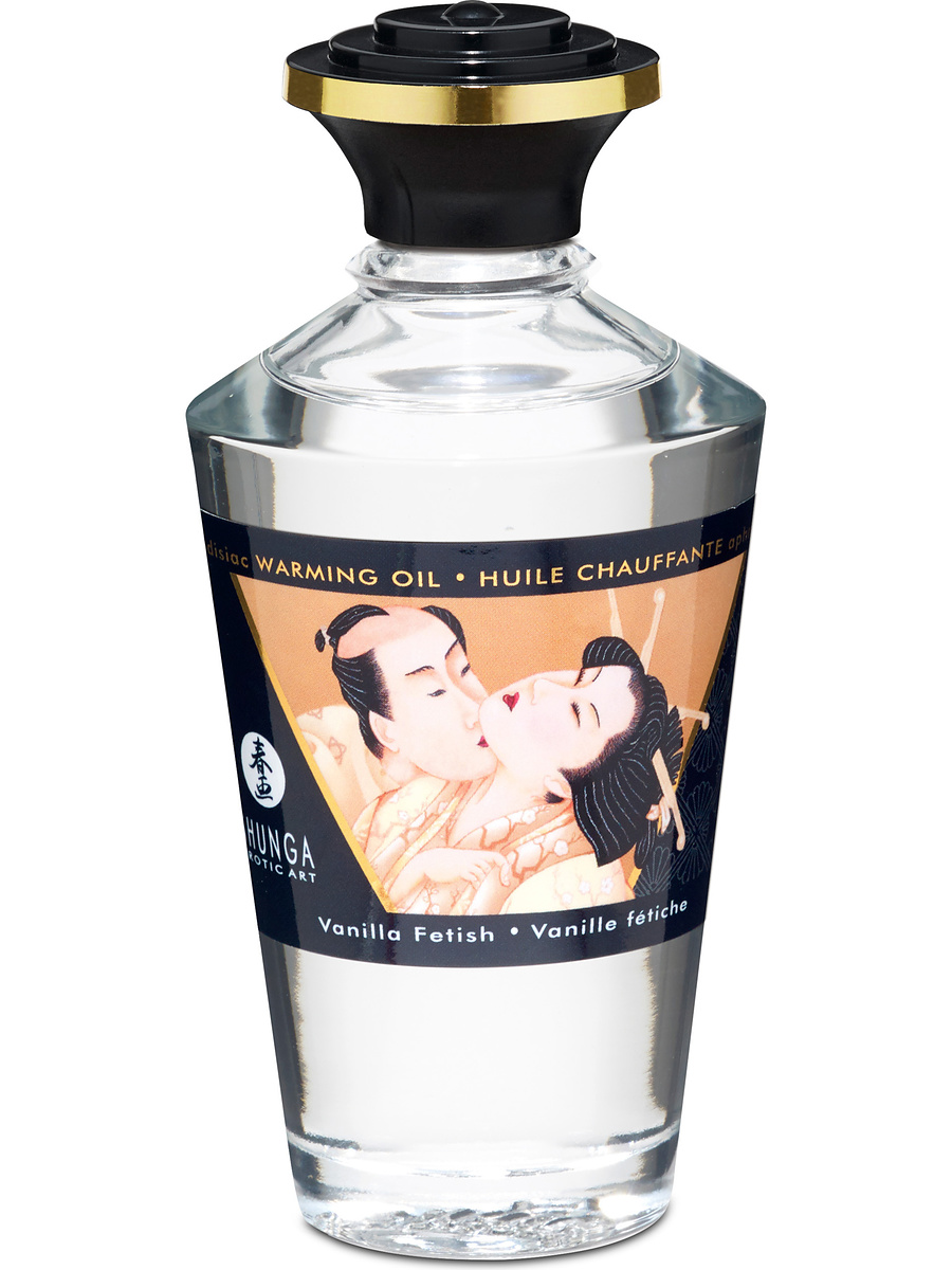 Shunga: Aphrodisiac Warming Oil, Vanilla Fetish, 100 ml