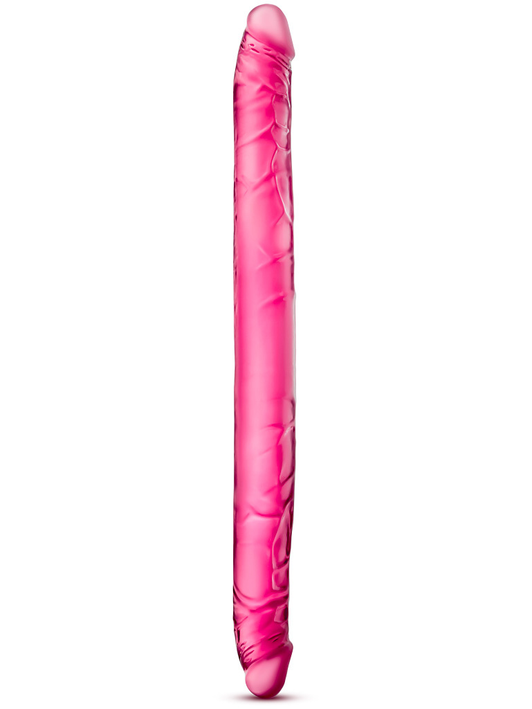 Blush: B Yours, 16 inch Double Dildo, rosa