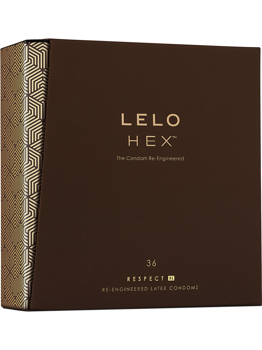 LELO: HEX Respect XL, Kondomer, 36-pack