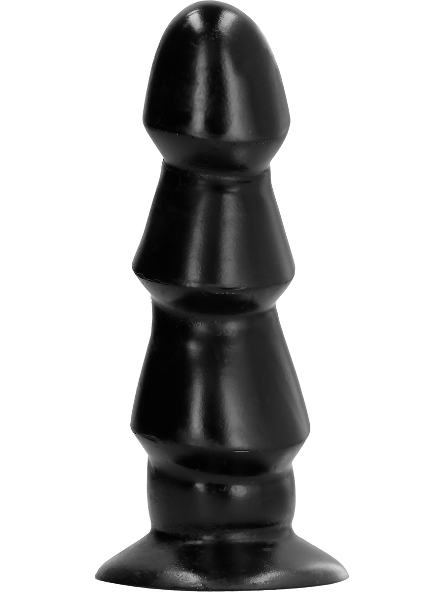All Black: Beaded Plug, 17 cm