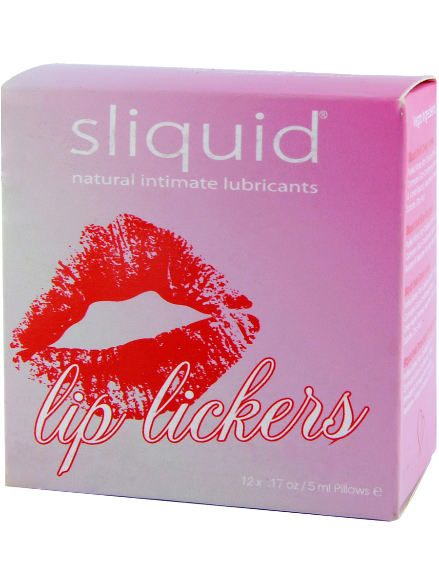 Sliquid: Lip Lickers, Lube Cube, 12 x 5 ml