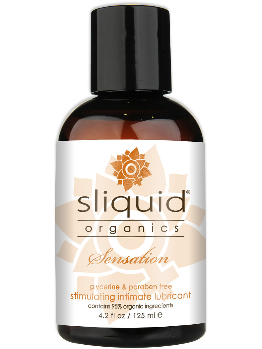 Sliquid: Organics, Sensation, Stimulating Lubricant, 125 ml