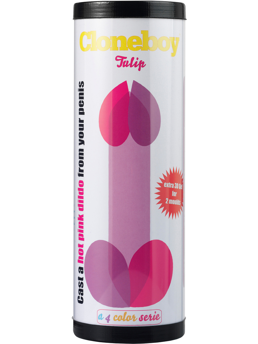 Cloneboy: Tulip Hot Pink Dildo, Penisavgjutning