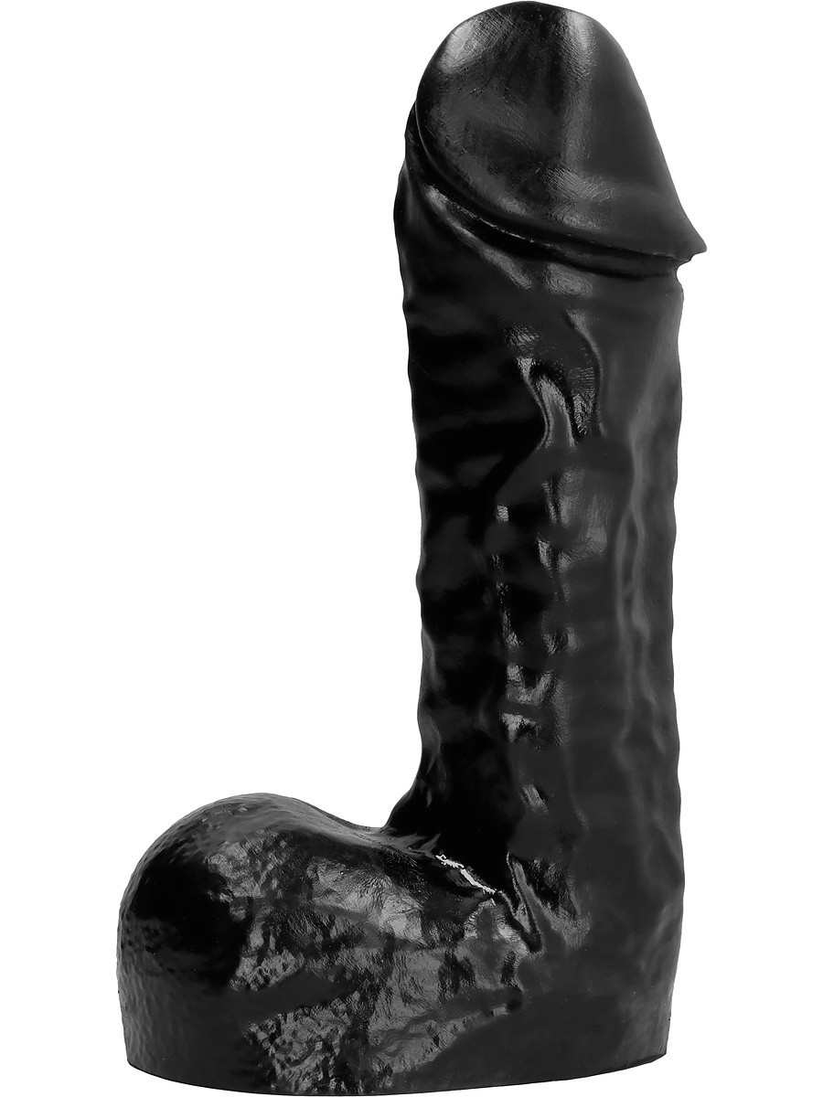 All Black: Large Dildo, 24.5 cm