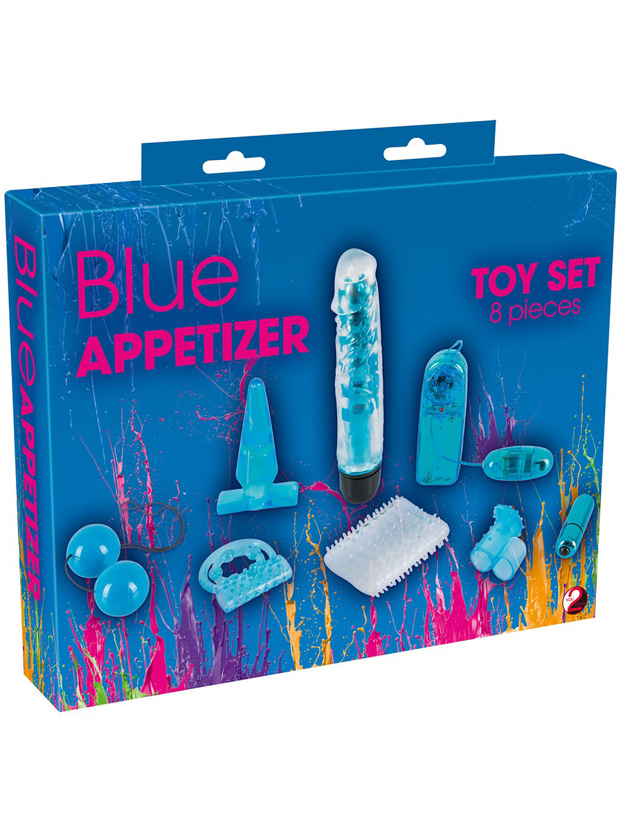 You2Toys: Blue Appetizer, Toy Set, 8 Pieces | Handbojor | Intimast