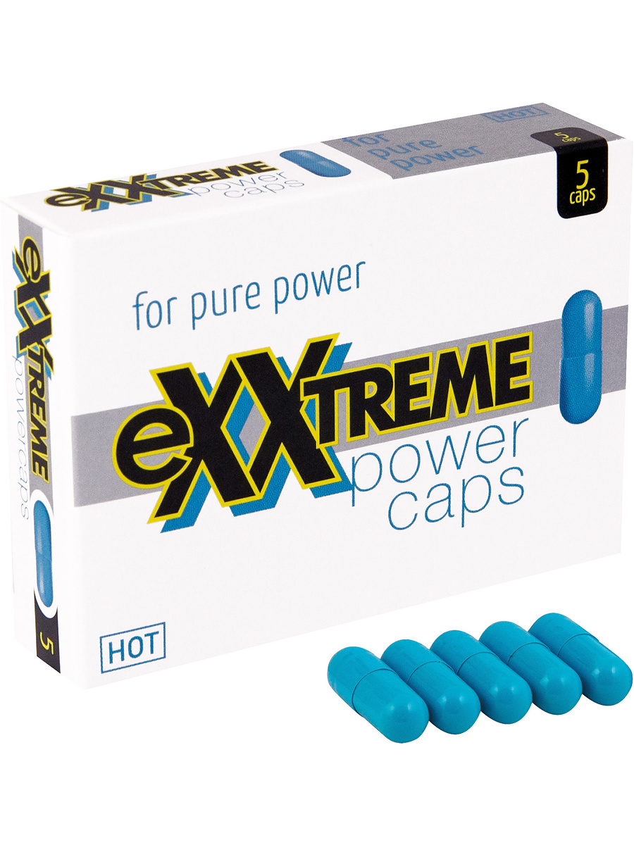 Hot: Exxtreme Man, Power Caps, 5 kapslar