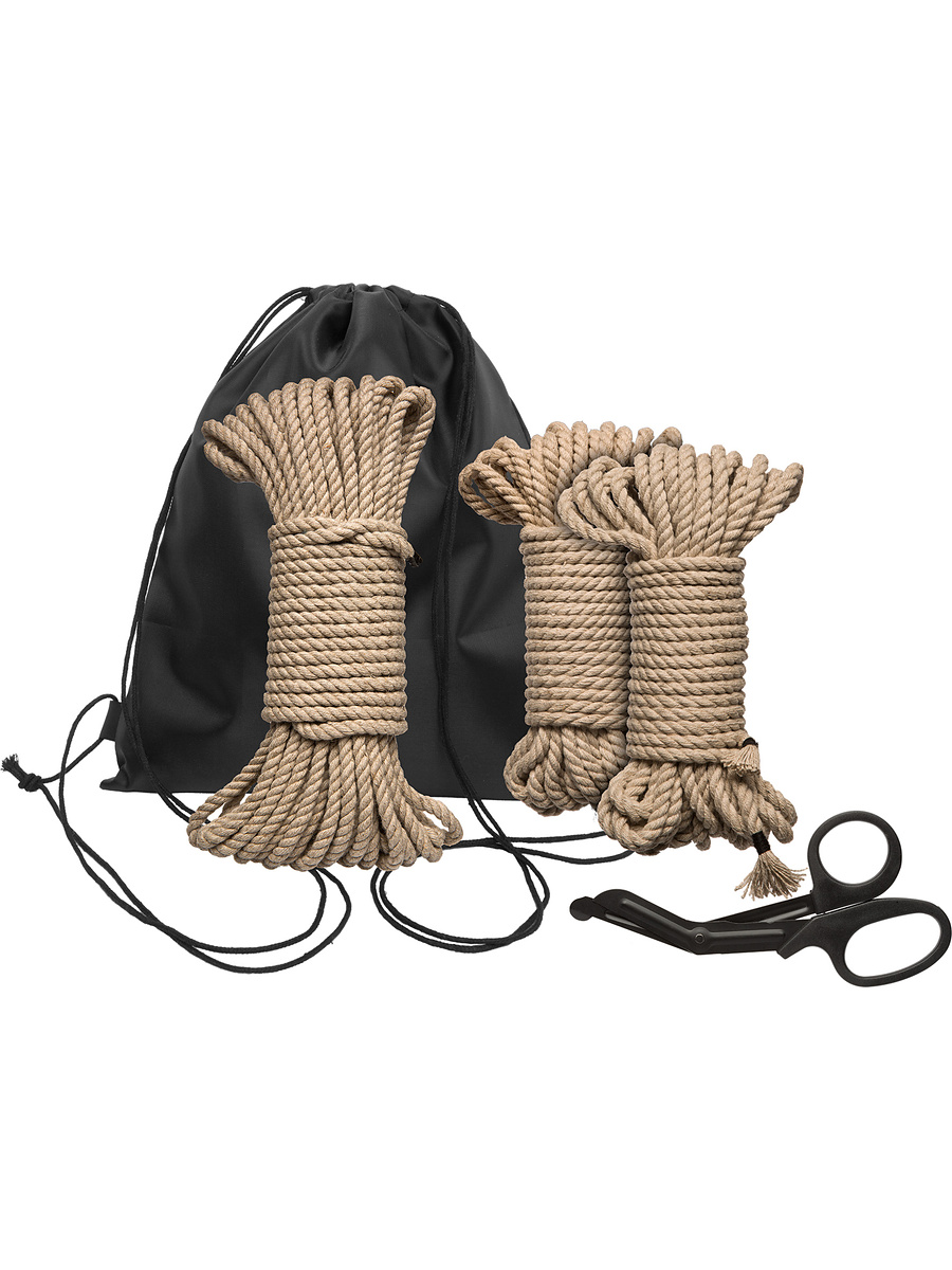 Kink by Doc Johnson: Bind & Tie Initiation Kit | Analkulor & Kedjor | Intimast