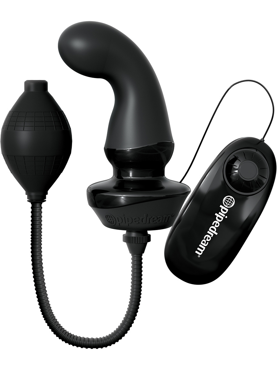 Pipedream Anal Fantasy: Inflatable P-Spot Massager, svart