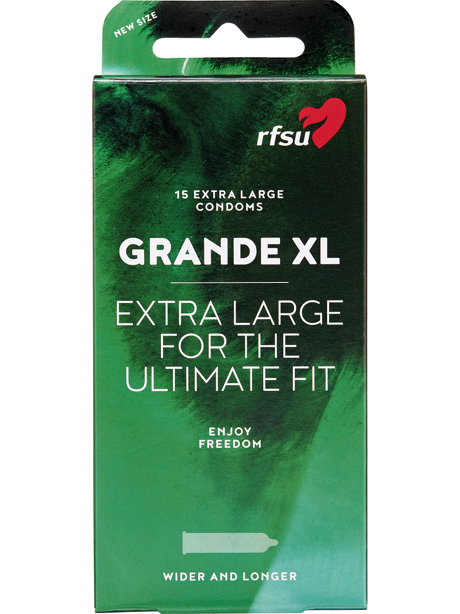 RFSU Grande XL: Kondomer, 15-pack