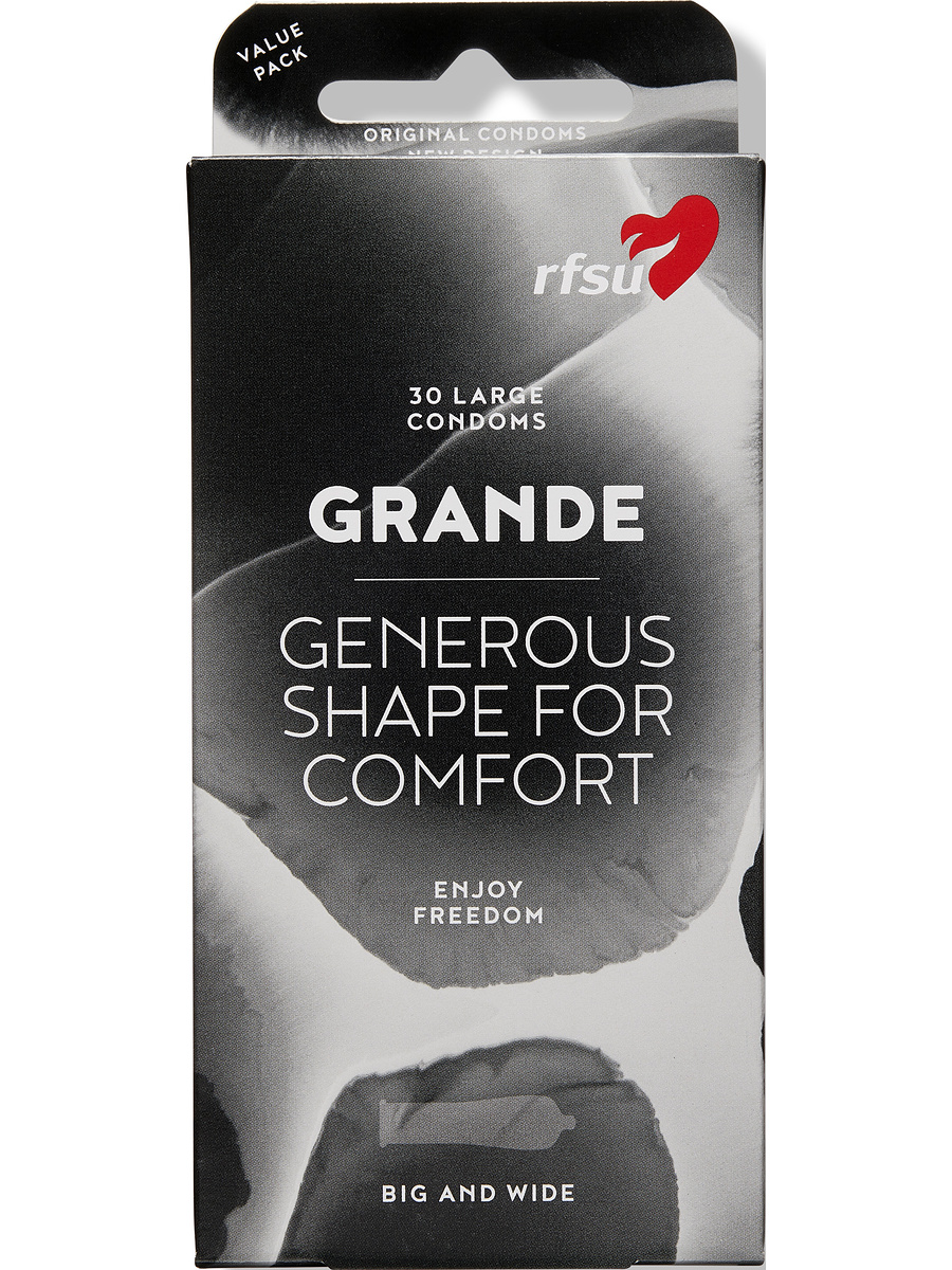 RFSU Grande: Kondomer, 30-pack