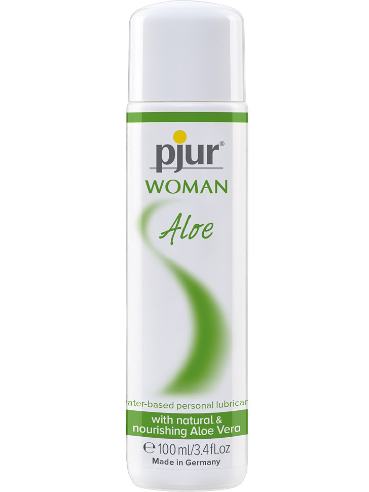 Pjur Woman Aloe: Vattenbaserat Glidmedel med Aloe Vera, 100 ml | Stavar & dildos | Intimast