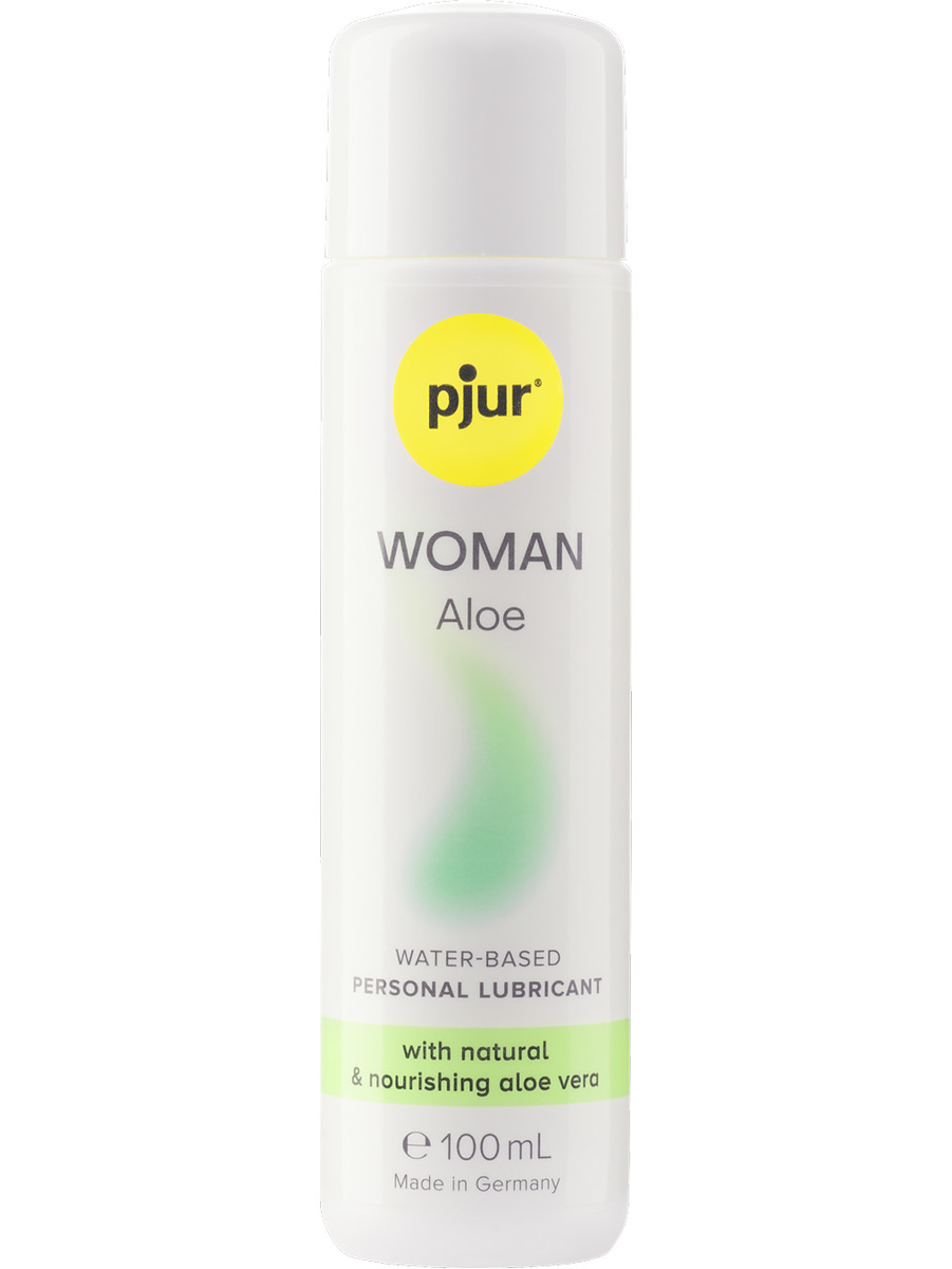 Pjur Woman Aloe: Vattenbaserat Glidmedel med Aloe Vera, 100 ml | Stavar & dildos | Intimast