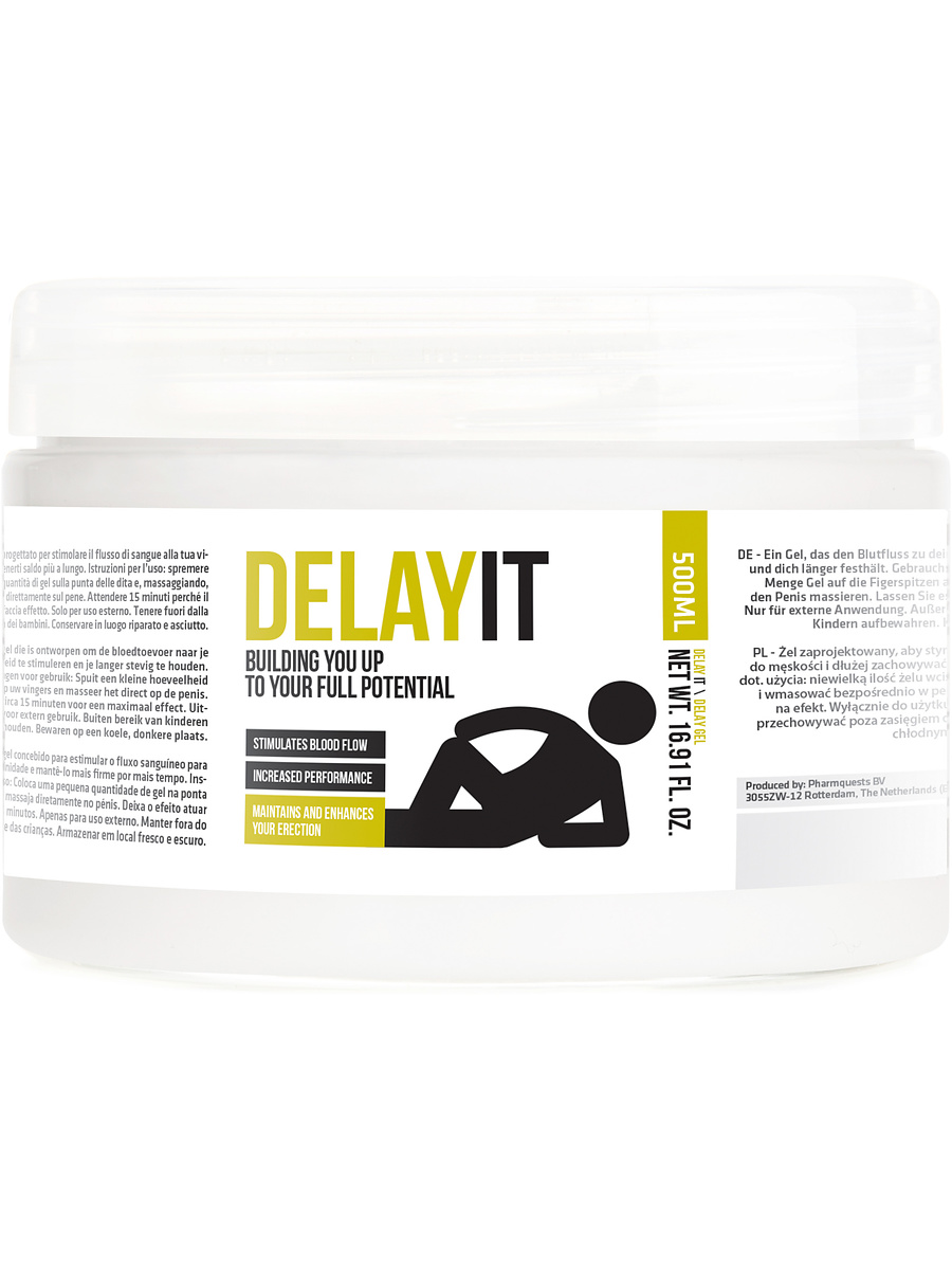 PharmQuests: Delay It Gel, 500 ml