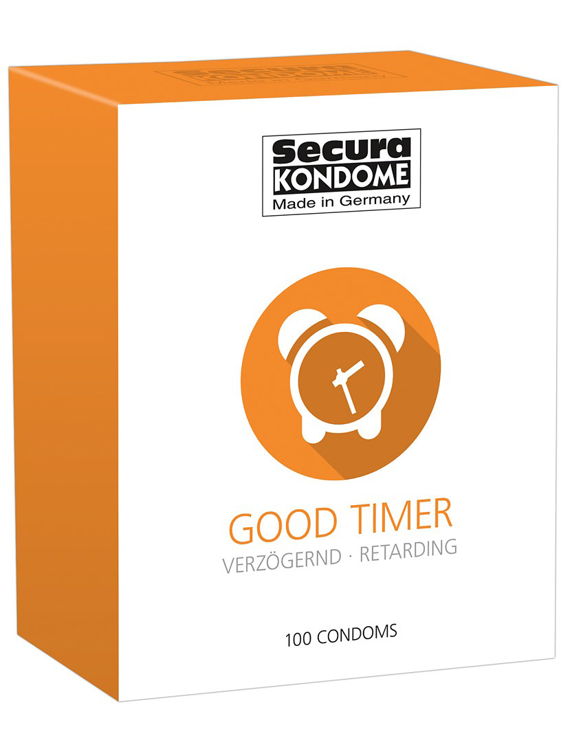 Secura: Good Timer, Kondomer, 100-pack