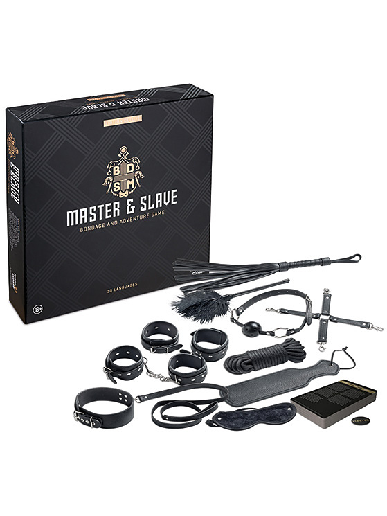 Tease & Please: Master & Slave, Bondage Game, Edition Deluxe | Stavar & dildos | Intimast