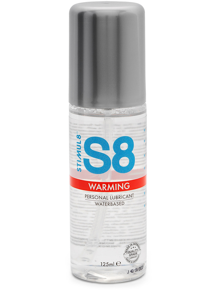 Stimul8: S8 Warming, Waterbased Lubricant, 125 ml