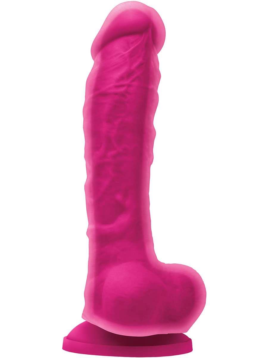 NSNovelties: Colours Dual Density Dildo, 24 cm, rosa | Underkläder | Intimast