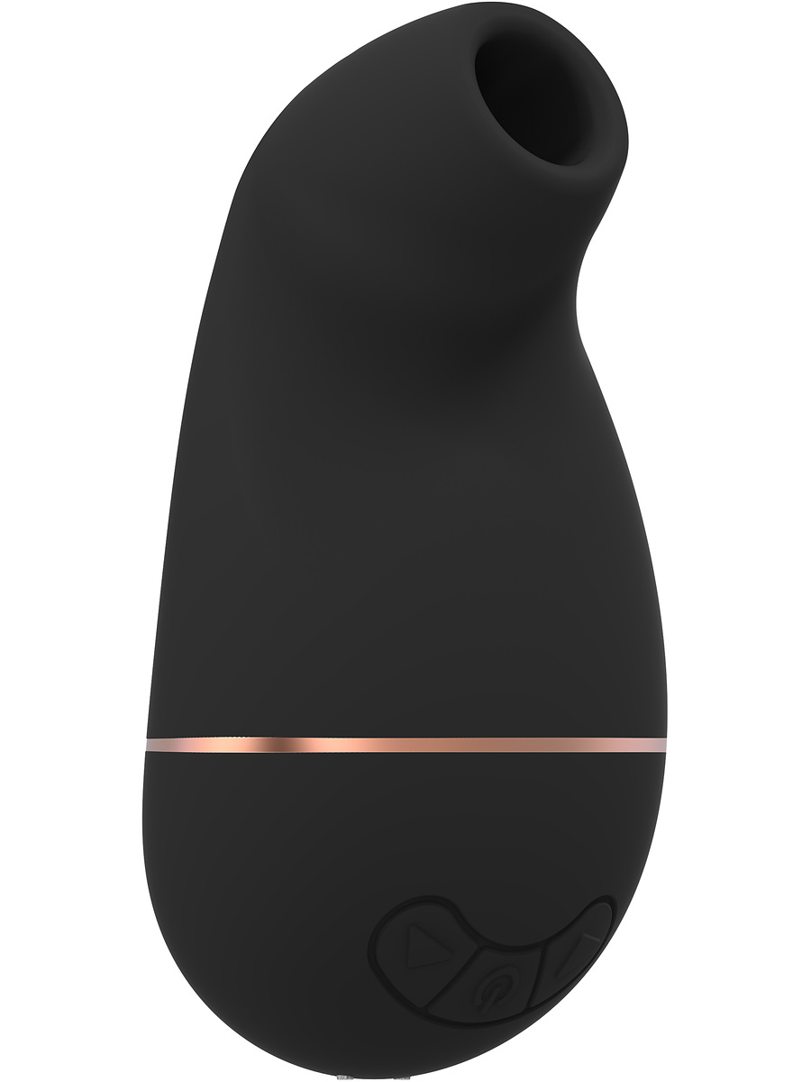 Irresistible: Kissable, svart | Klitorisvibrator | Intimast