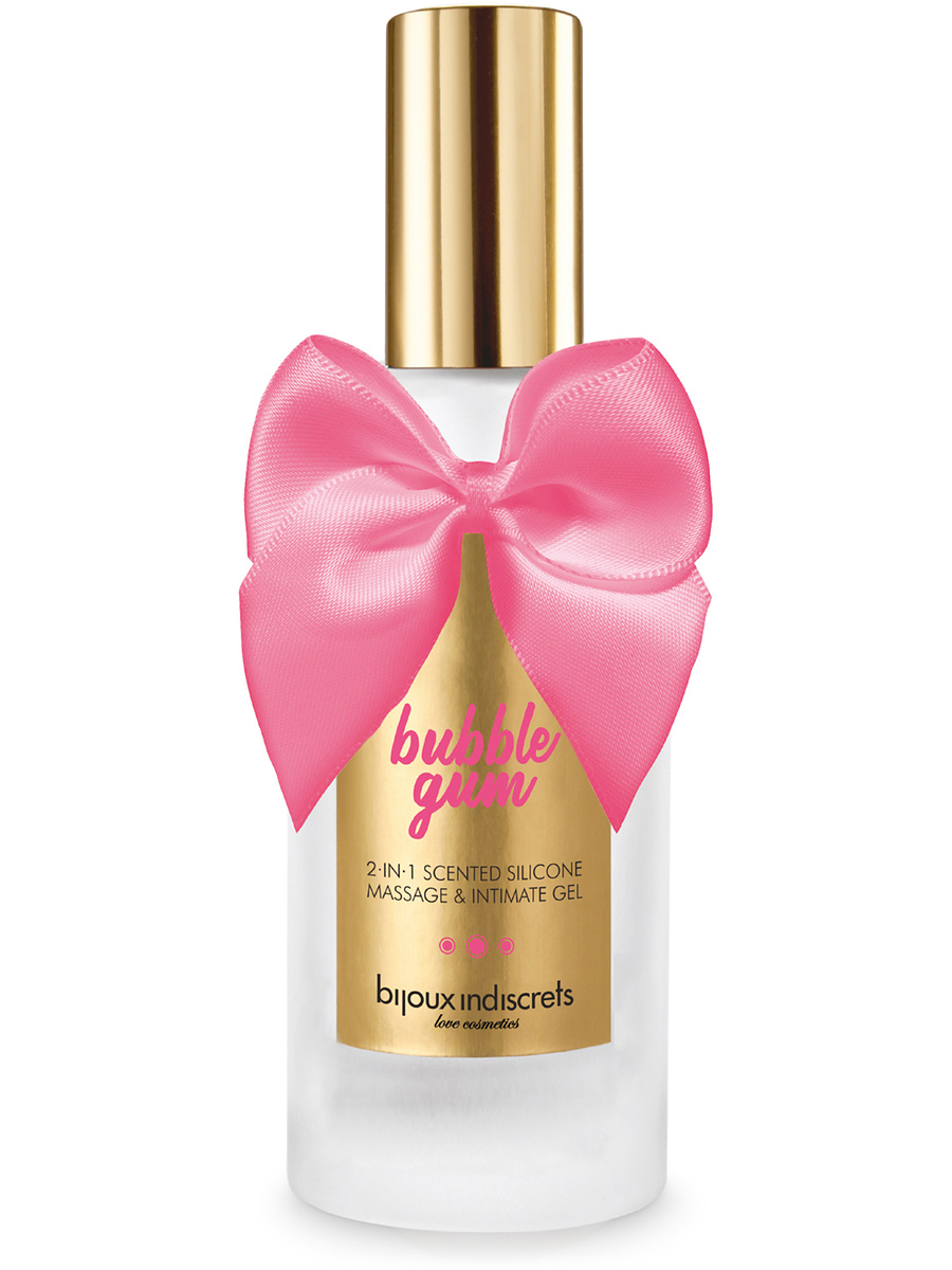 Bijoux Indiscrets: Bubblegum, 2 in 1 Silicone Massage & Intim, 100 ml