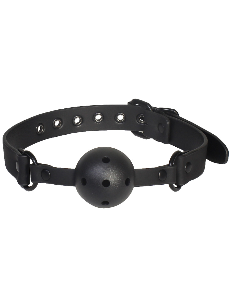 Dream Toys: Blaze, Luxury Fetish Ball Gag, svart | Realistiska Vaginor | Intimast