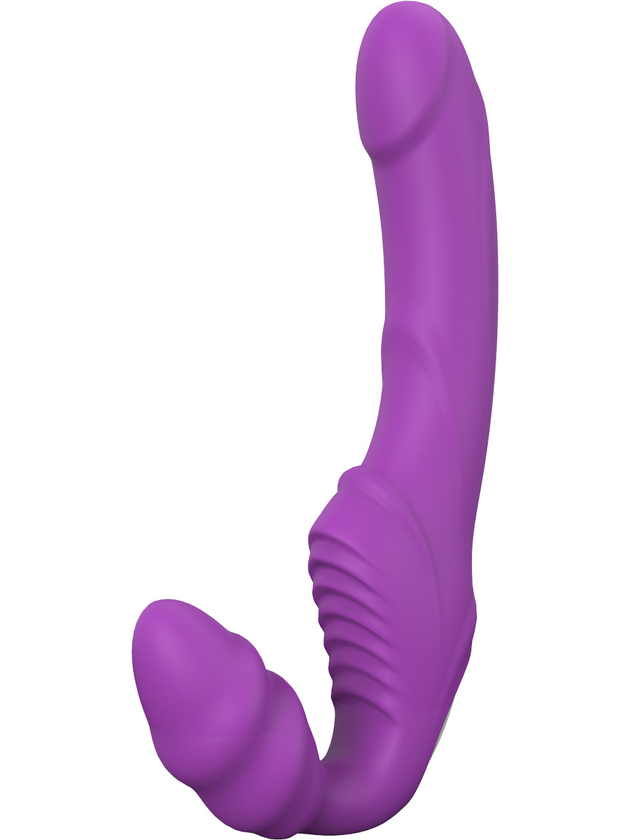 Dream Toys: Good Vibes, Double Dipper, Strapless Strap On, lila