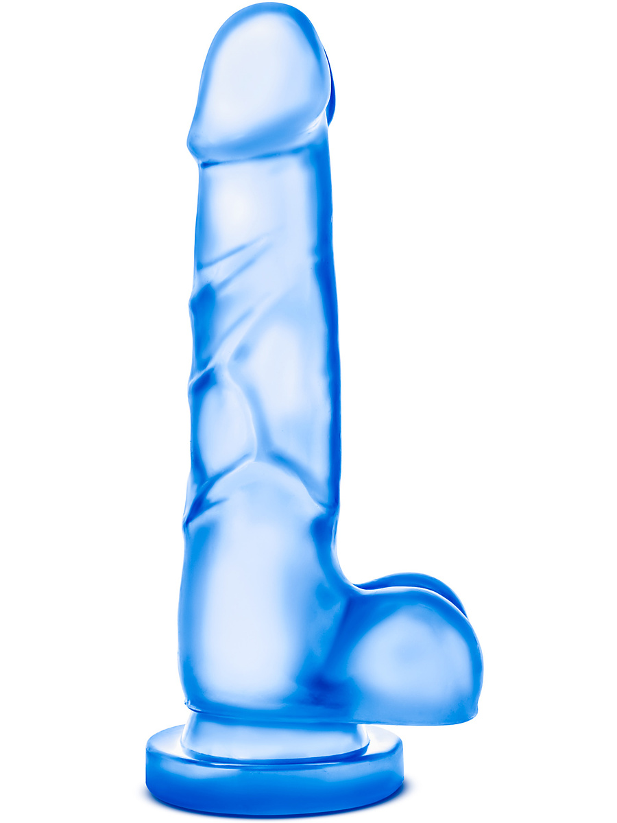 B Yours: Sweet 'n Hard 4 Dildo, 19 cm, blå | Stavar & dildos | Intimast