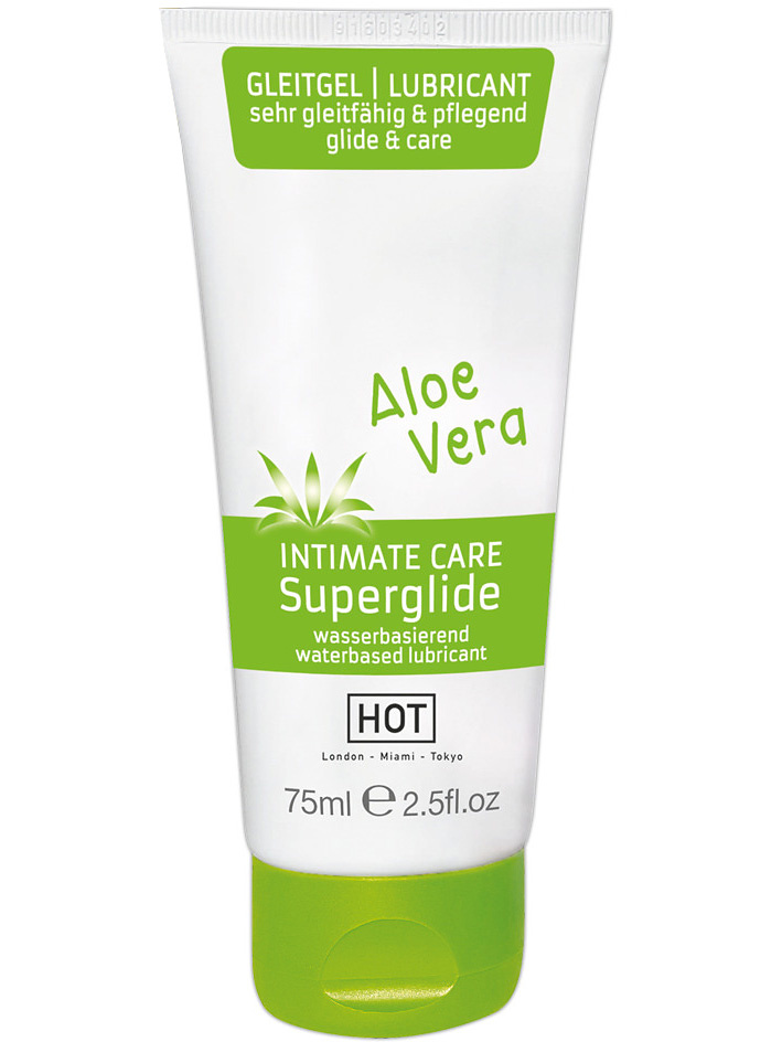 Hot: Intimate Care Superglide, Waterbased Lubricant, 75 ml