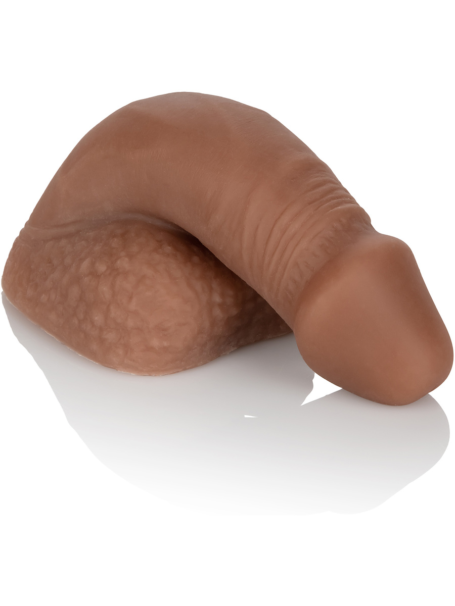 California Exotic: Silicone Packing Penis, 12.75 cm, brun hudfärg