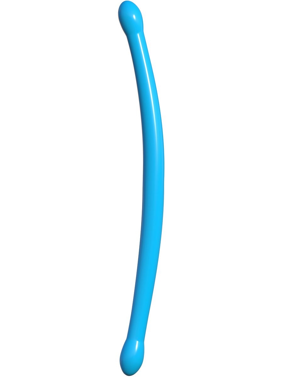 Pipedream: Classix Double Whammy, 44 cm, blå