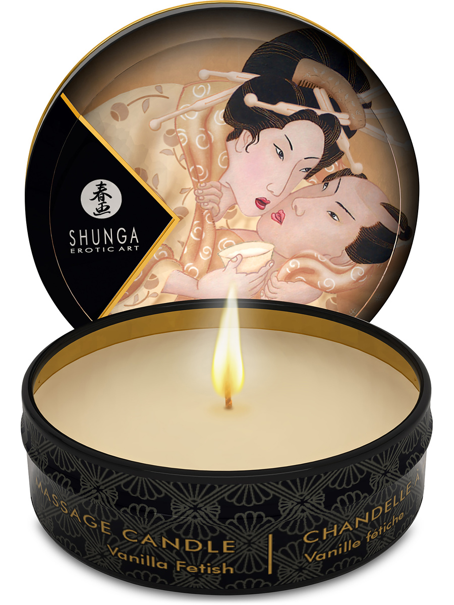 Shunga: Mini Massage Candle, Desire, Vanilla Fetish