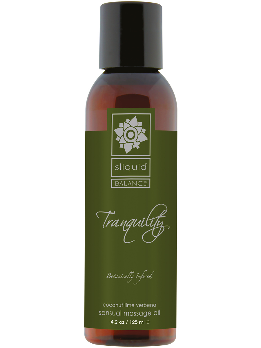 Sliquid: Balance Tranquility, Massage, Coconut Lime Verbena, 125 ml