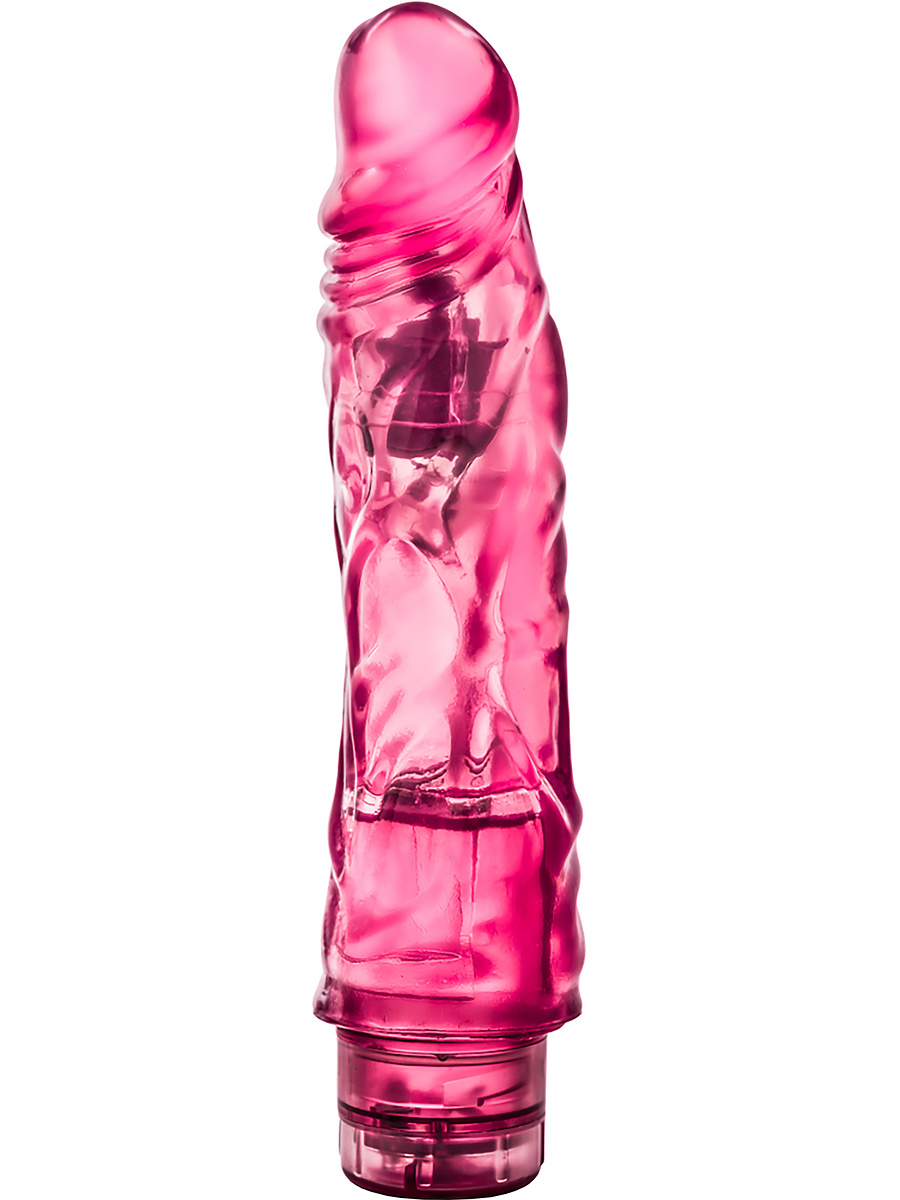 B Yours: Vibe 10 Dildovibrator, rosa | Analleksaker | Intimast