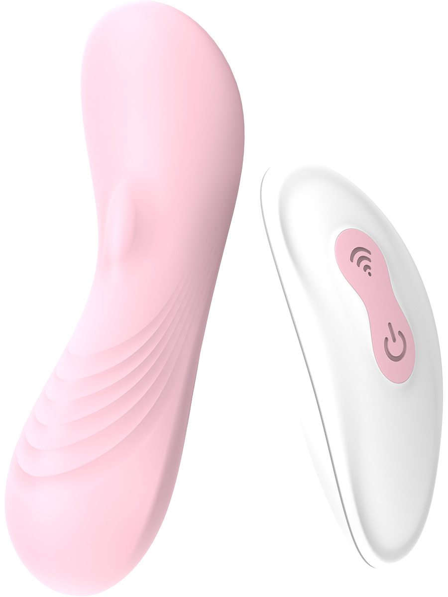 Dream Toys: Vibes of Love, Rechargeable Remote Lay-On Vibe, rosa