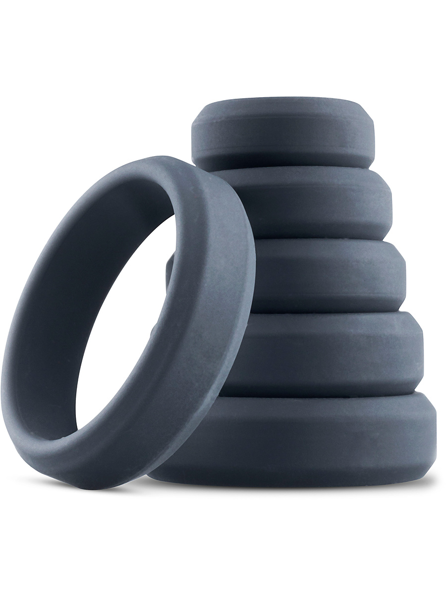 Boners: Wide Cockring Set, 6-pack | Penisringar | Intimast