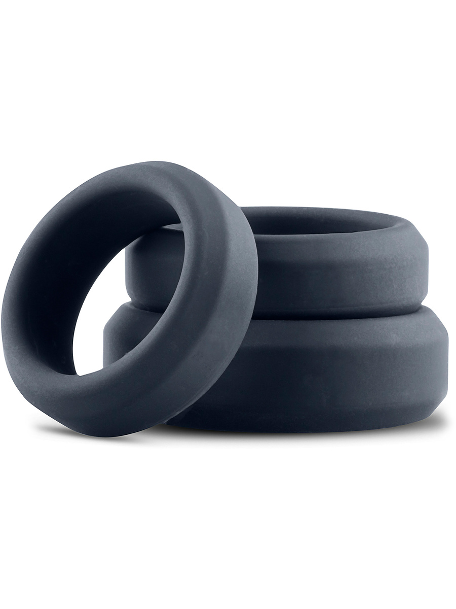 Boners: Wide Cockring Set, 3-pack | Stavar & dildos | Intimast