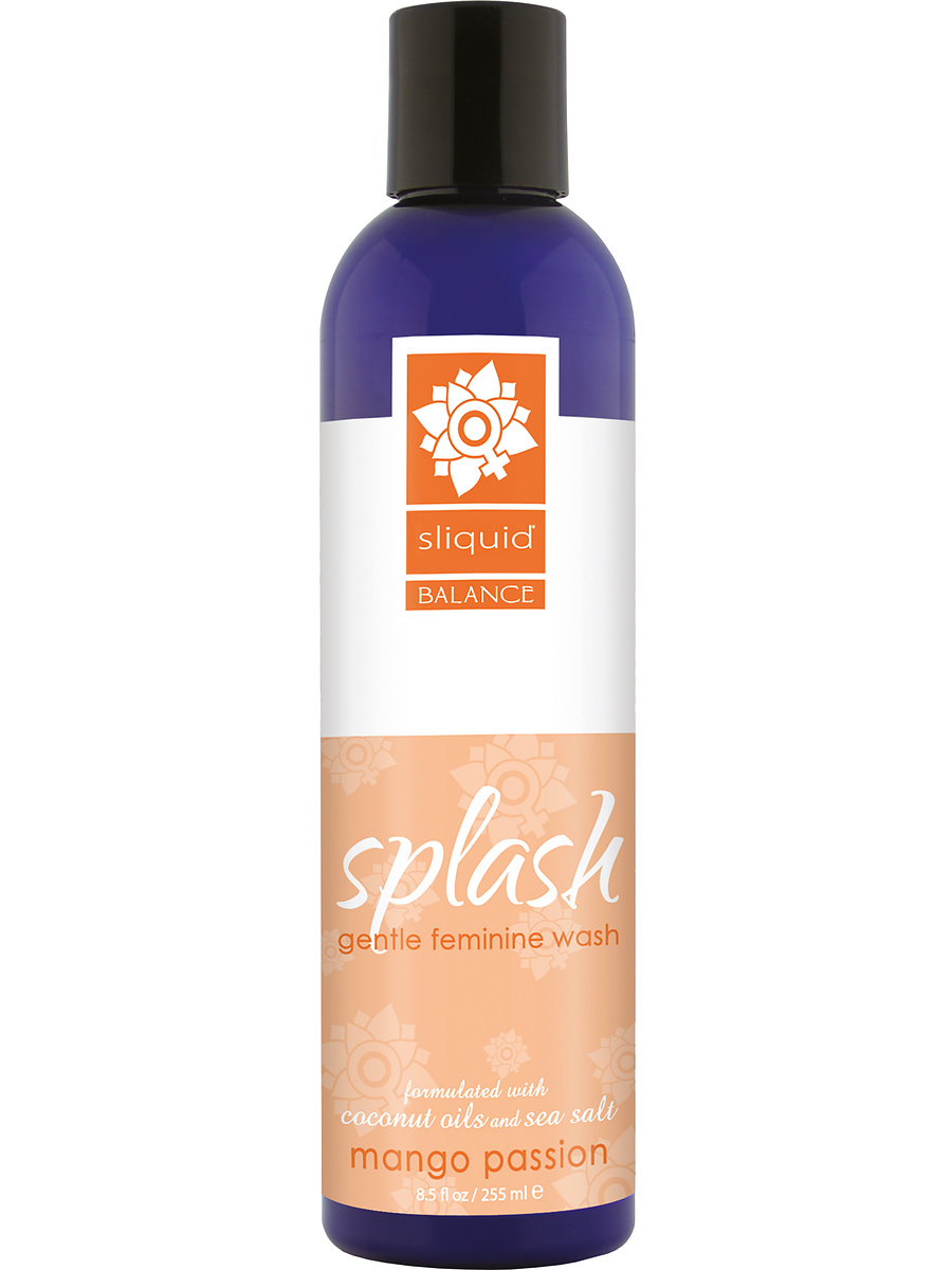 Sliquid: Balance Splash, Feminine Wash, Mango Passion, 255 ml