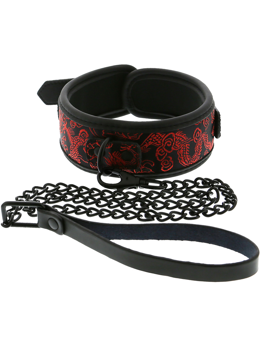 Dream Toys: Blaze, Deluxe Collar & Leash | Strap-ons | Intimast