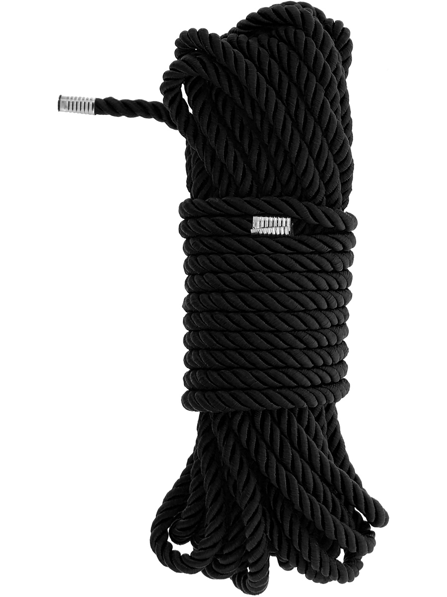 Dream Toys: Blaze, Deluxe Bondage Rope, 10m, svart | Vibrerande Ägg | Intimast
