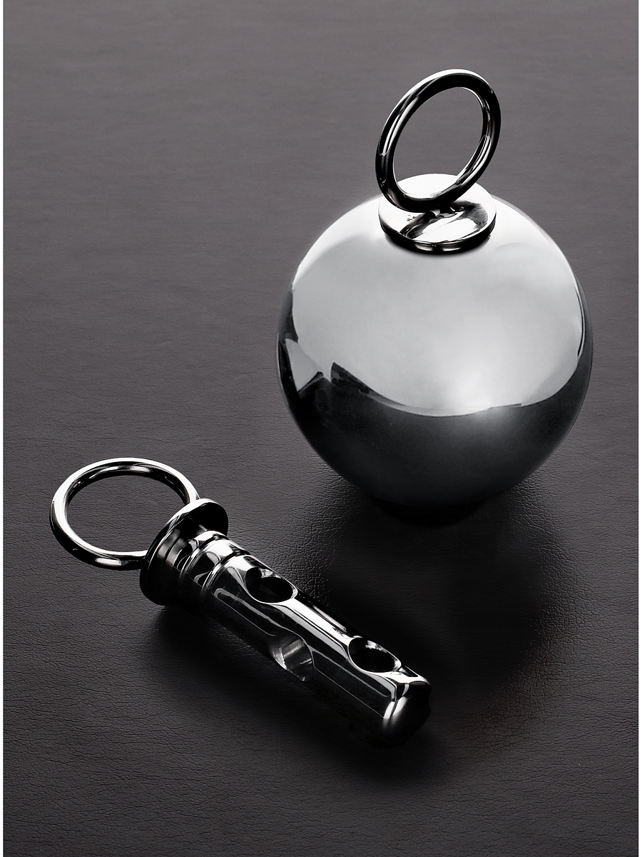 Triune: Auto Bondage Ice Ball Lock, Stainsless Steel