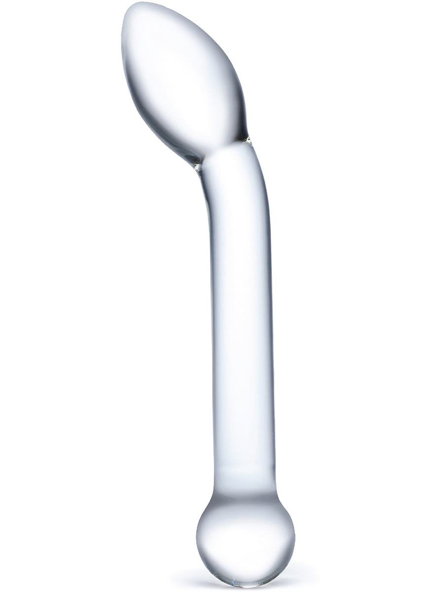 Gläs: Slimline, G-Spot Glass Dildo