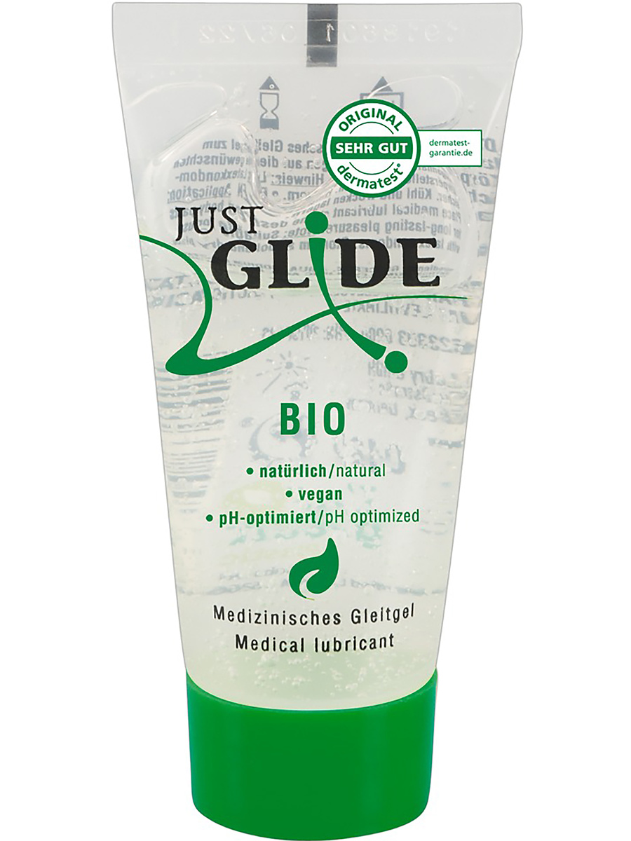 Just Glide Bio: Vattenbaserat glidmedel, 20 ml