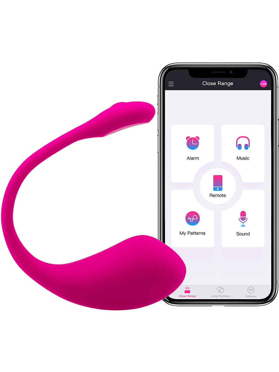 Lovense: Lush 2, Wearable Bullet Vibrator, Bluetooth Remote