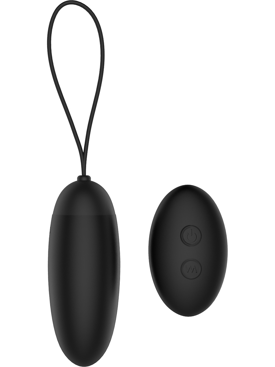 Dream Toys: Pleasure Eggs, Remote Dusky Pleaser, svart | Stavar & dildos | Intimast