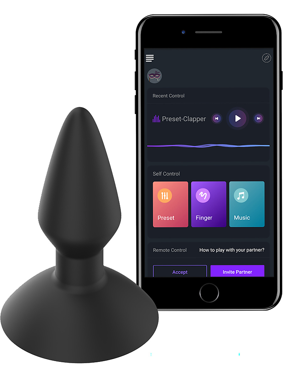 Magic Motion: Equinox, App-Controlled Silicone Butt Plug