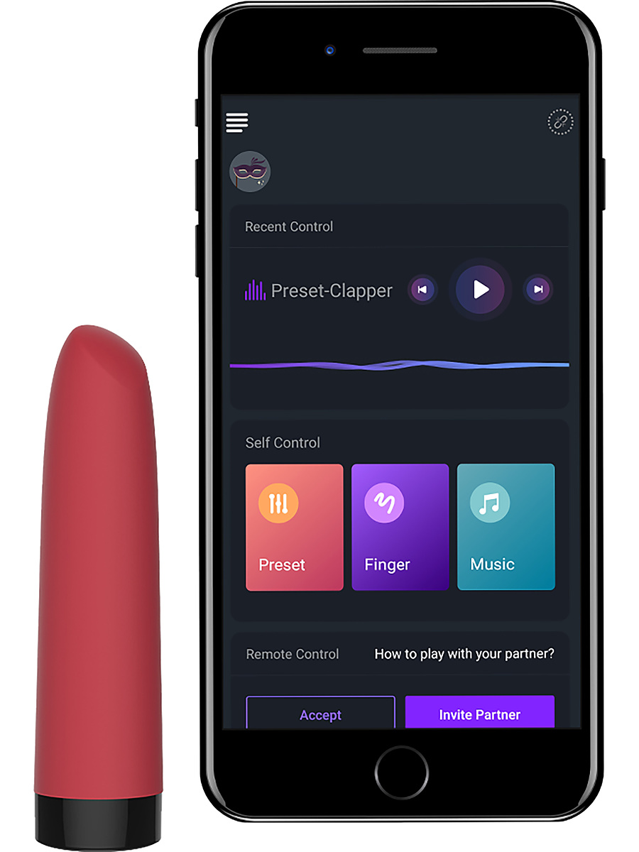 Magic Motion: Awaken, App-Controlled Mini Vibrator