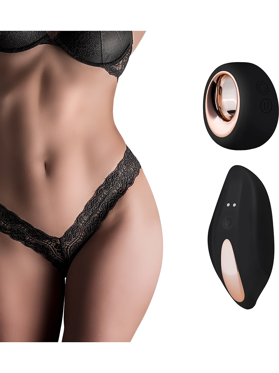 Pantyrebel: Remote Control Vibrating Lace Thong | Strap-ons | Intimast