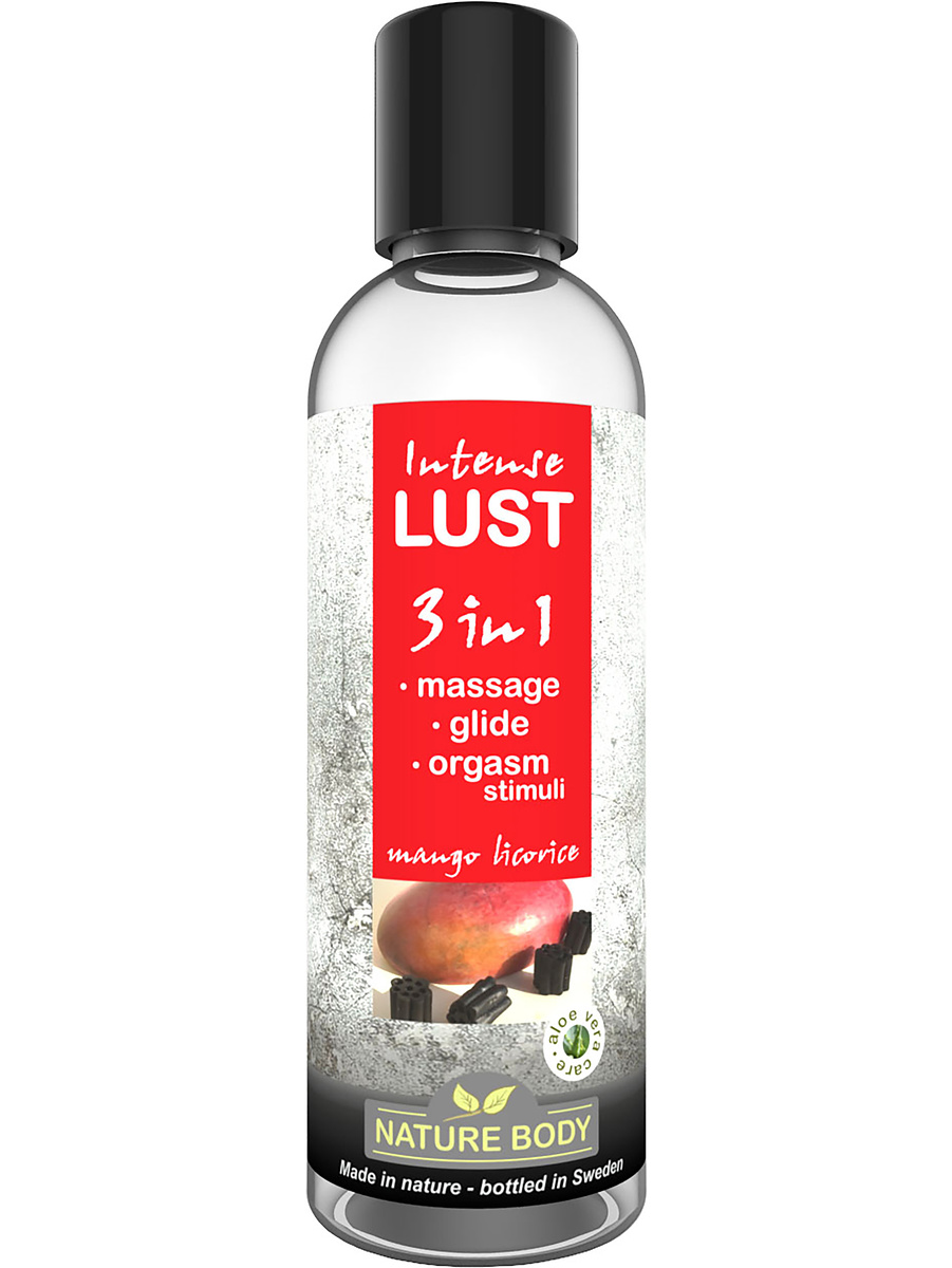 Nature Body: Intense Lust 3 in 1, Mango Licorice, 100 ml