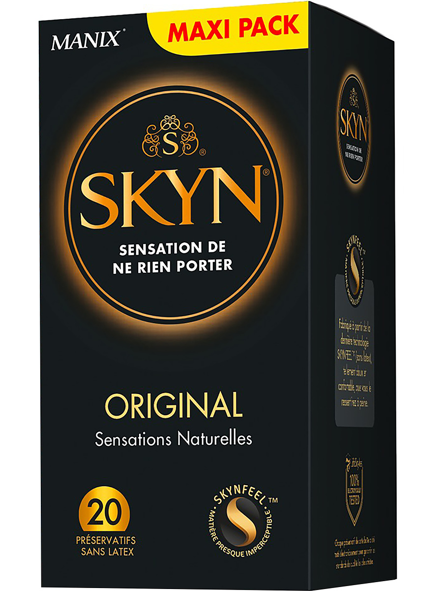Manix Skyn Orignal: Kondomer, 20-pack | Underkläder | Intimast