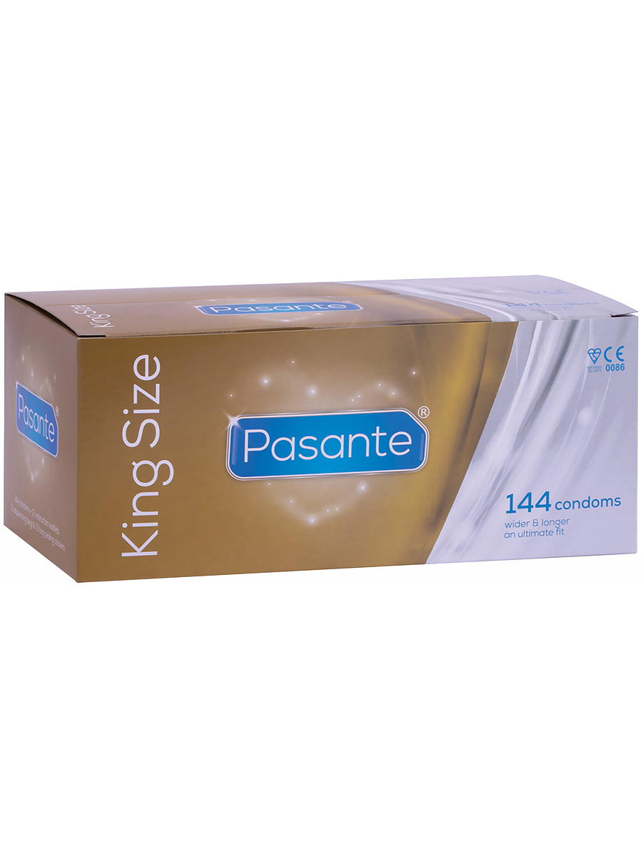 Pasante King Size: Kondomer, 144-pack | Miniklänningar | Intimast