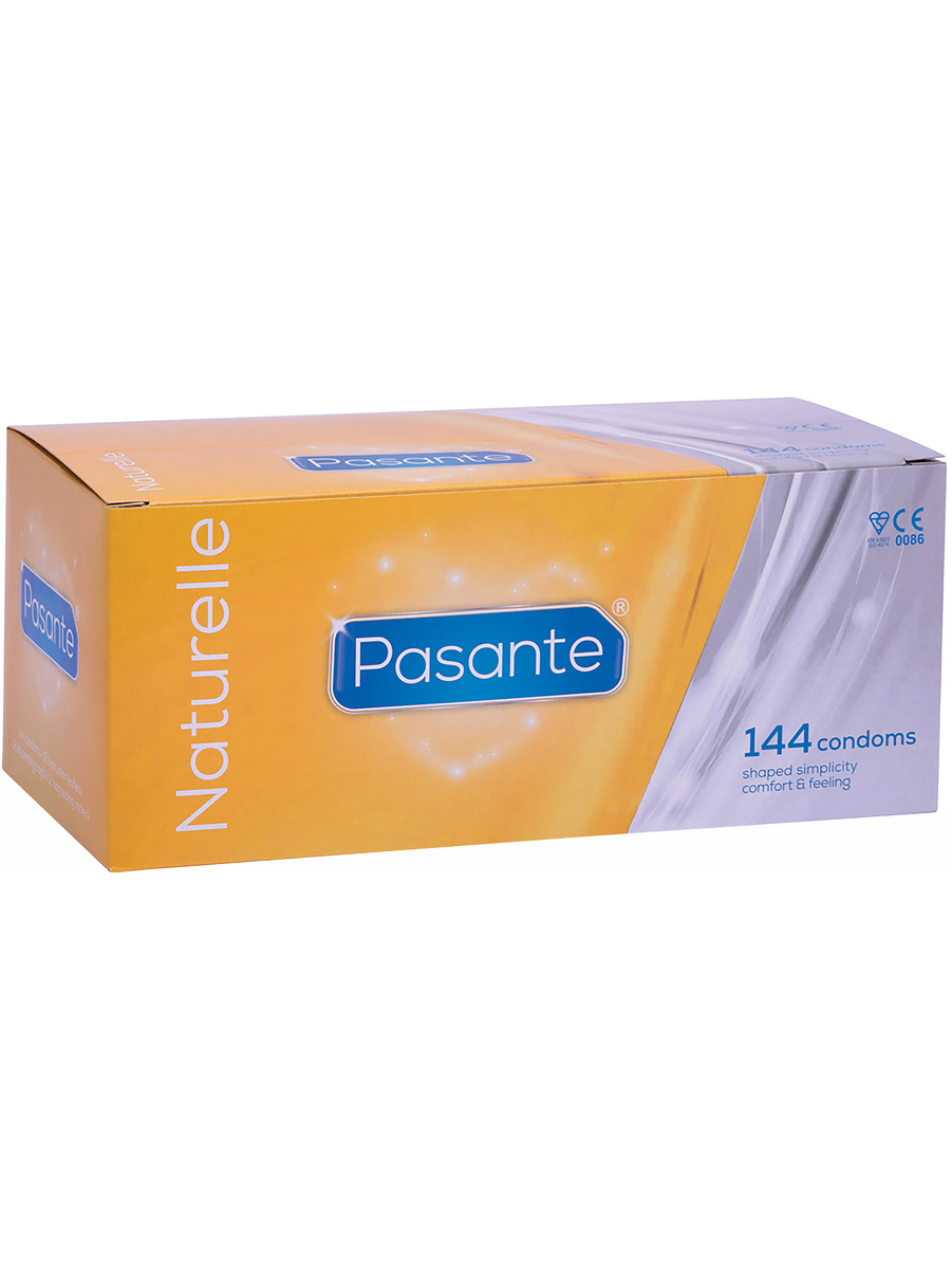 Pasante Naturelle: Kondomer, 144-pack